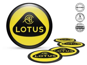 Lotus Adesivo Silicone Edizione Decalcomanie Cerchio Pregiate